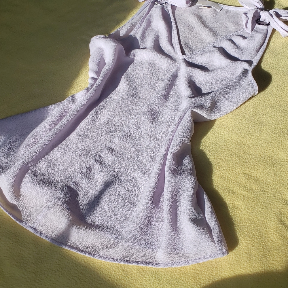 Michael kors lilac tank top blouse
